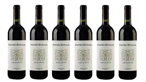 6x 0,75l - 2018er - Pietro Rinaldi - Argante - Nebbiolo - Langhe D.O.P. - Piemonte - Italien - Rotwein trocken von Pietro Rinaldi