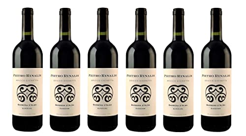 6x 0,75l - 2020er - Pietro Rinaldi - Bricco Cichetta - Barbera d'Alba Superiore D.O.P. - Piemonte - Italien - Rotwein trocken von Pietro Rinaldi