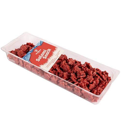 WURSTBARON® Salami Mini Sternchen - Big Pack mit insgesamt 500g schmackhafter Salami von Pikanten