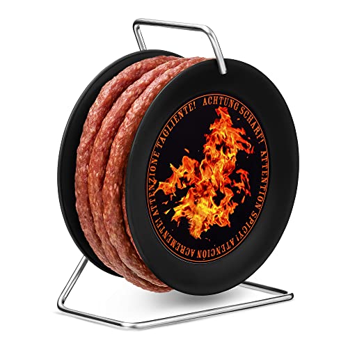 WURSTBARON® Scharfe Wurst Kabeltrommel 3,5m scharfe Chorizo Wurst nach Krakauer Art, hochwertige Qualität und würziges Aroma, lustiges Geschenk, 240 g von Pikanten