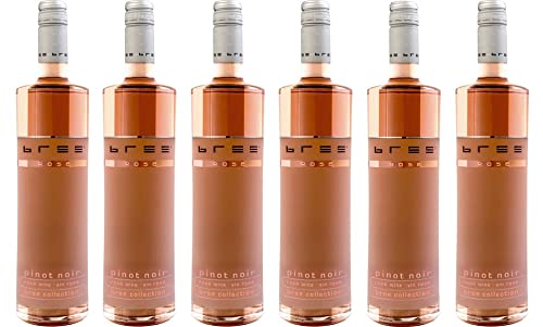 Bree Pinot Noir Spätburgunder QbA lieblich rosé Rheinhessen 6x 0,75Liter von Pinot Noir