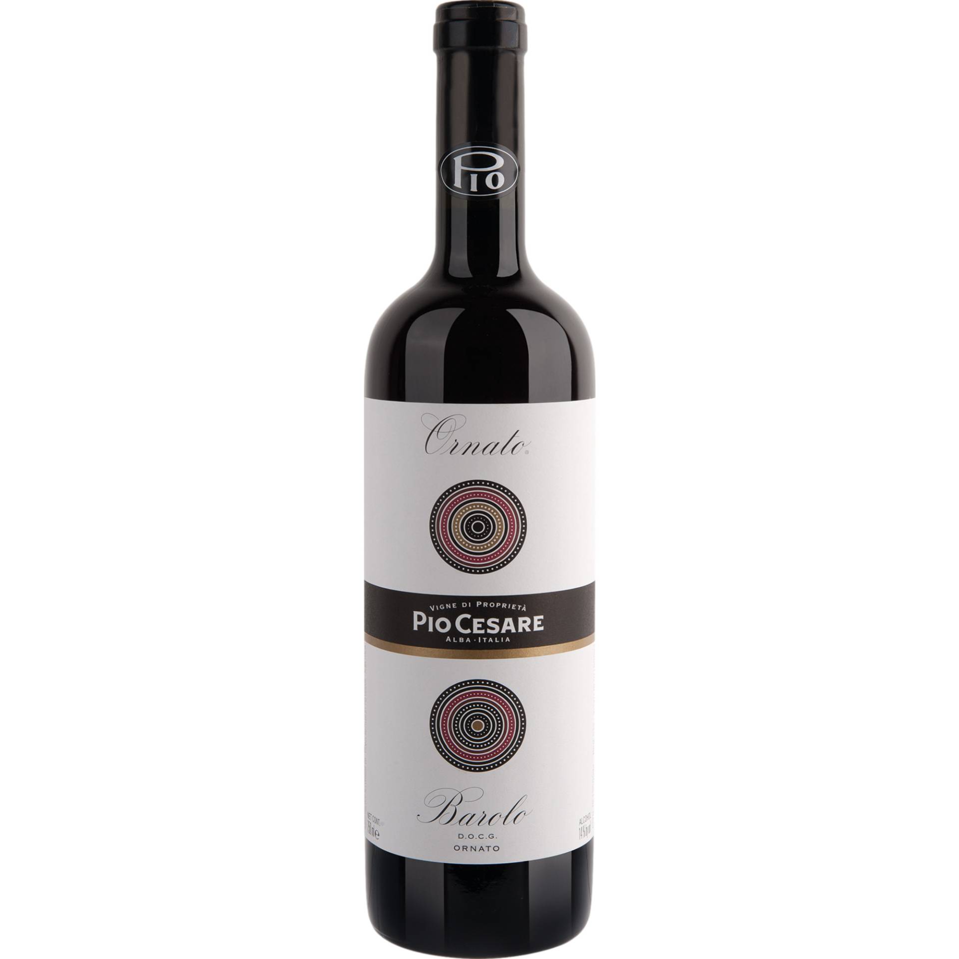 Pio Cesare Barolo Ornato, Barolo DOCG, Piemont, 2019, Rotwein von Pio Cesare, Via Cesare Balbo 4, 12051 Alba, Italy