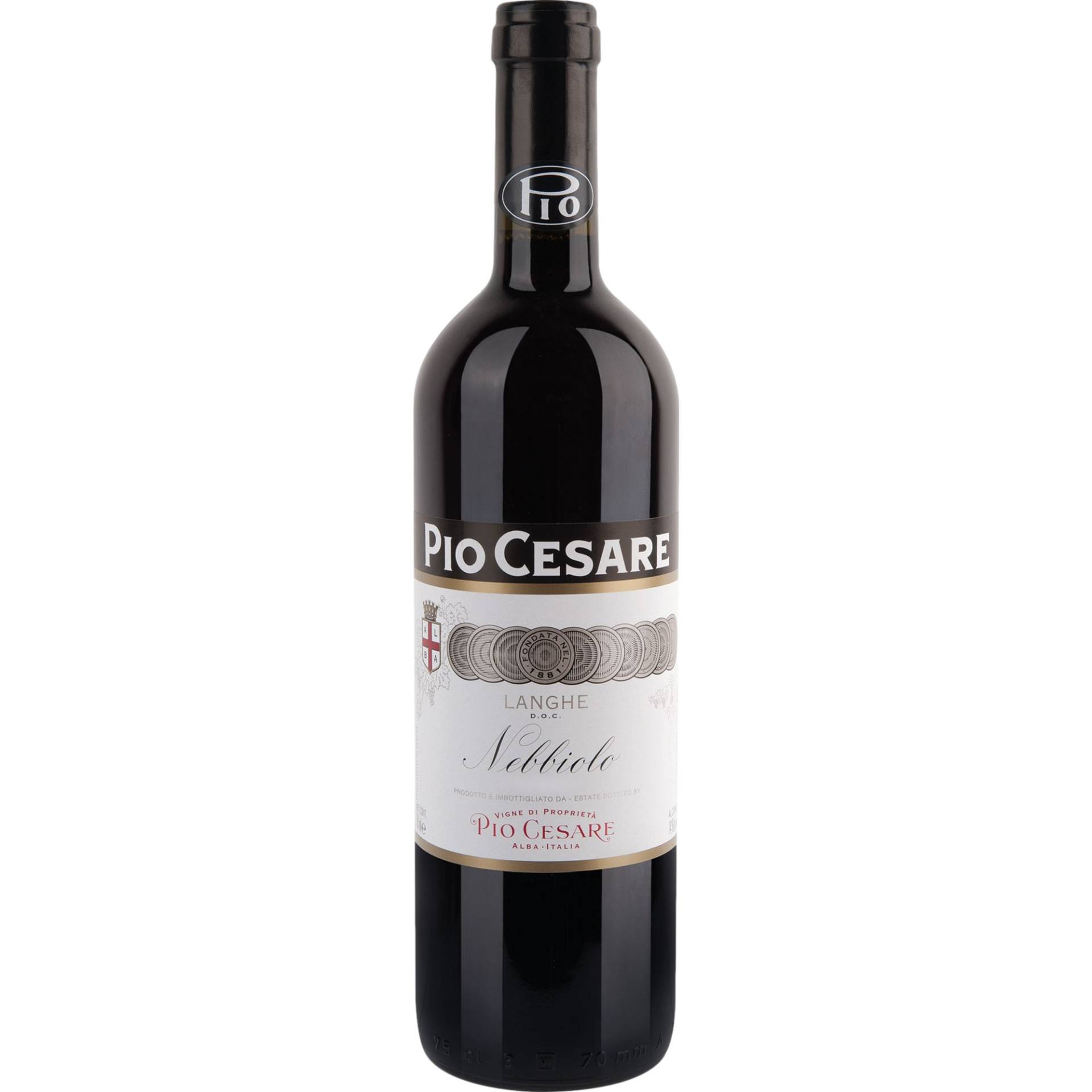 Pio Cesare Nebbiolo Langhe, Langhe DOC, Piemont, 2021, Rotwein von Pio Cesare, Via Cesare Balbo 4, 12051 Alba, Italy