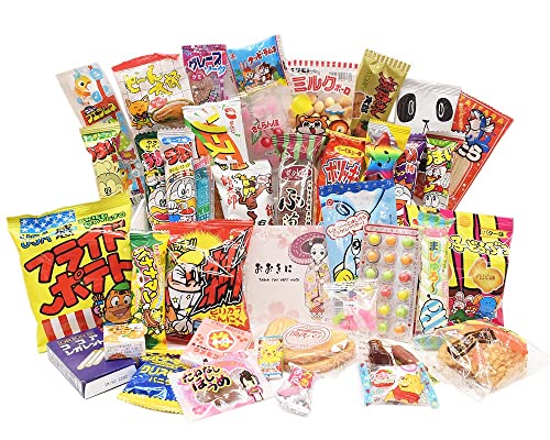 40 japanische Süßigkeiten Sortiment Geschenk "MAIKO" DAGASHI Set japanische Süßigkeiten mit MAIKO Aufkleber Pio Big Bazar von Pio big bazar