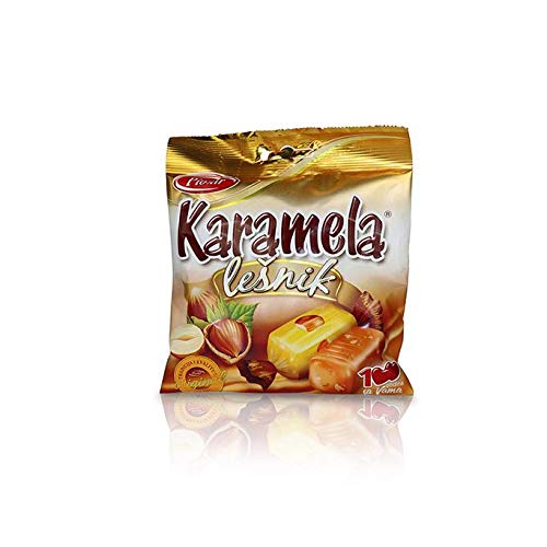 Pionir Karamela lesnik - Karamel Bonbons mit Haselnuss 100g von Pionir