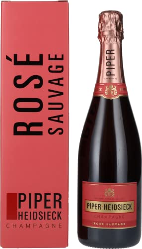 Piper-Heidsieck Champagne ROSÉ SAUVAGE Brut 12% Vol. 0,75l in Geschenkbox von Piper Heidsieck
