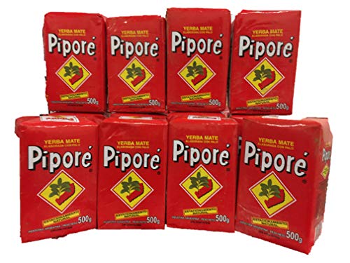 PIPORE Traditional 500g Natürlicher argentinischer yerba Mate Tee mit Blättern und Stöcken (1x500 g) von Pipore