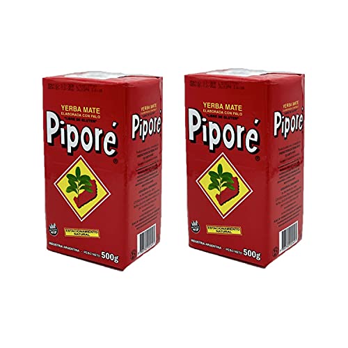 Yerba Maté – Packung mit 2 x 500 g von Pipore