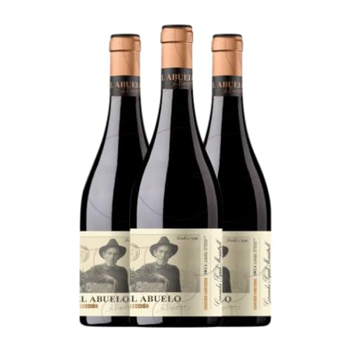 Piqueras El Abuelo Selección Almansa Alterung 75 cl (Schachtel mit 3 Flaschen von 75 cl) von Distribuidor