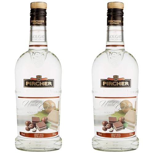 Pircher Nougat Spirituose, 2er Pack (1 x 700 ml) von Pircher