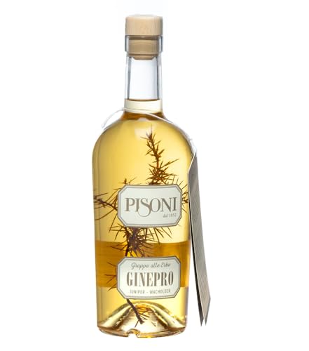 Pisoni: Grappa Ginepro - Wacholder / 40% Vol. / 0,7 Liter-Flasche von Pisoni