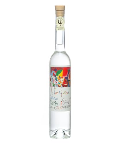 Pisoni: Grappa Riccardo Schweizer Bianca / 40% Vol. / 0,2 Liter-Flasche von Pisoni