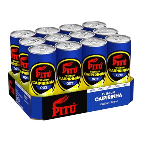 PITÚ Premium Caipirinha 0.0% (12 x 0.33 l) von Pitú