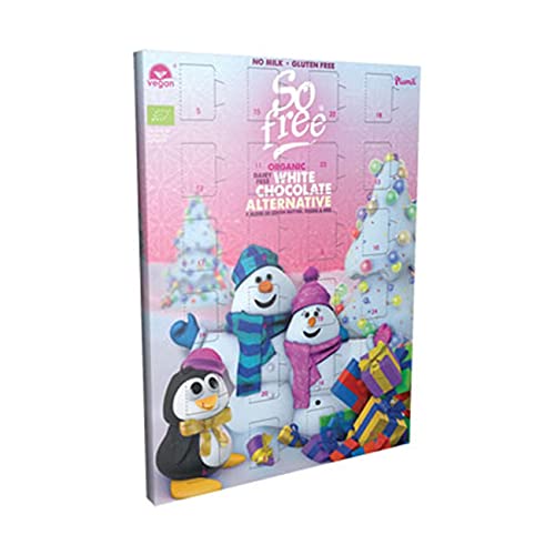 2 x Plamil So free White Chocolate Alternative Advent Calendar 100g von Plamil