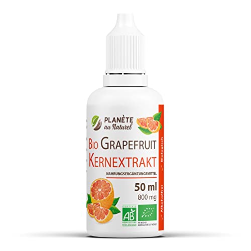 Bio Grapefruit Kernextrakt 50 ml - Alkoholfrei von Planète au Naturel