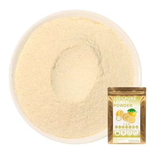 Plant Gift 100% Pure Lemon Powder 100G/3.25oz 柠檬粉 Nicht-GVO-Pulver, Maisgrieß, keine Füllstoffe, keine Zusatzstoffe, natürliches Zitronenmehl, toller Geschmack für Getränke von Plant Gift