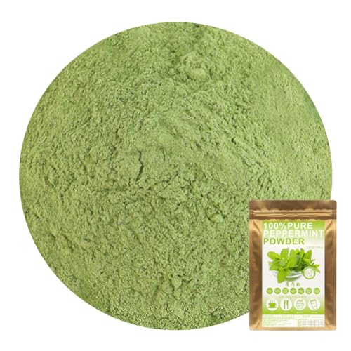 Plant Gift 100% Pure Peppermint Powder 100G/3.25oz 薄荷粉, Non-GMO-Pulver, ohne Füllstoffe, ohne Zusatzstoffe, natürliches chinesisches Mehl, verleiht Geschmack und Aroma von Plant Gift