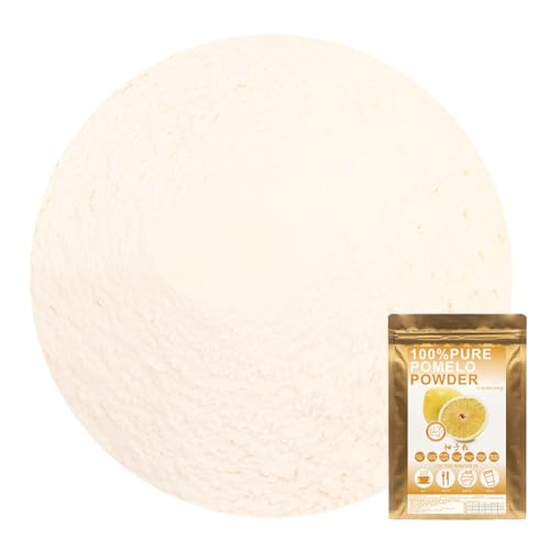 Plant Gift 100% Pure Pomelo Power 100G/3.25oz 柚子粉, Grapefruit, Nicht-GVO-Pulver, Kein Füllstoff, Keine Zusätze, Natürliches Pomelomehl, Bester Geschmack für Smoothie, Getränke, Kaffee und Backen von Plant Gift