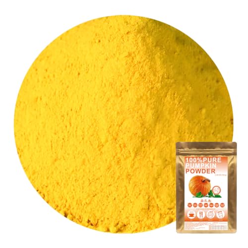 Plant Gift 100% Pure Pumpkin Powder 南瓜粉 100G/3.25oz Nicht-GVO-Pulver, Maisgrieß, keine Füllstoffe, keine Zusatzstoffe, natürliches Zitronenmehl, toller Geschmack für Getränke von Plant Gift