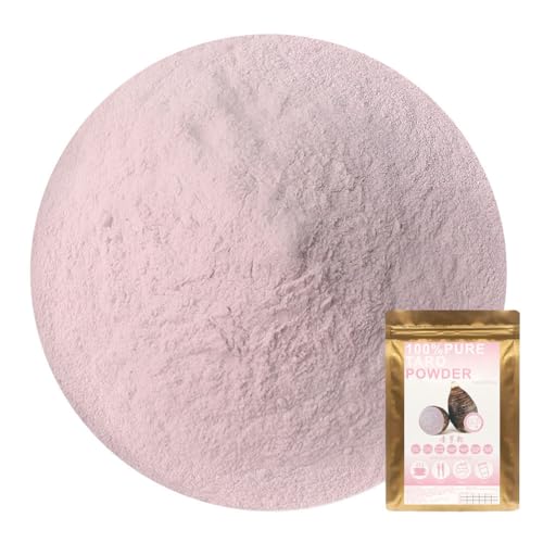 Plant Gift 100% Pure Taro Powder 100G/3.25oz 香芋粉, Nicht-GVO-Pulver, kein Füllstoff, keine Zusätze, natürliches Mung Bohnenmehl, bester Geschmack für Smoothie, Getränke von Plant Gift