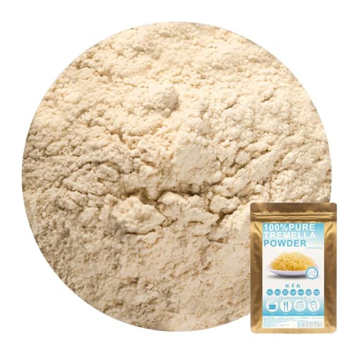 Plant Gift 100% Tremella Powder 100G/3.25oz 银耳粉 Nicht-GVO-Pulver, ohne Füllstoffe, ohne Zusatzstoffe, natürliches chinesisches Mehl, verleiht Geschmack und Aroma, großartiger Geschmack für Getränke. von Plant Gift