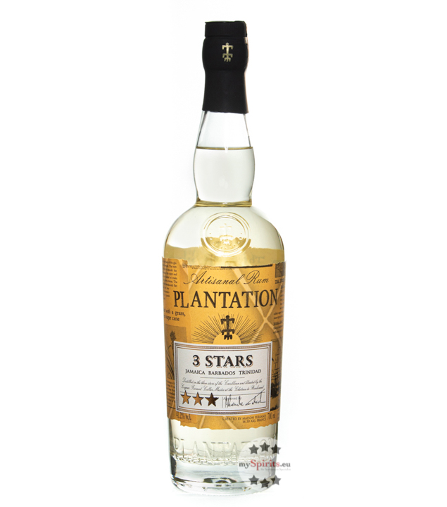 Plantation 3 Stars White Rum (41,2 % Vol., 0,7 Liter) von Plantation Rum