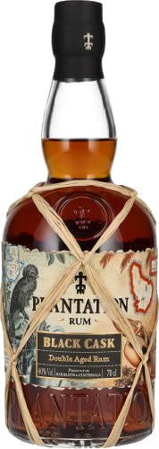 Plantation Rum BLACK CASK Barbados & Guatemala Double Aged Rum 40% Vol. 0,7l von Plantation