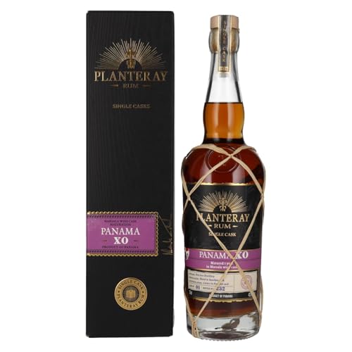 Planteray Rum PANAMA XO Marsala Cask Finish 43,1% Vol. 0,7l in Geschenkbox von Planteray