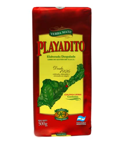 Playadito Yerba Mate Tee Despalada Sin Palo 3er Pack 1000g - Antioxidans, Energetisch, Enthält Mineralien und Vitamin B - Aus Argentinien von Playadito