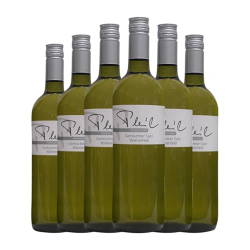 Pleil Gemischter Satz Niederösterreich 75 cl Weißwein (Karton mit 6 Flaschen von 75 cl) von Pleil