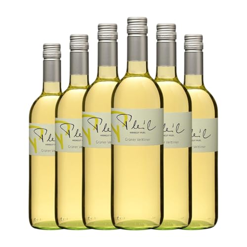 Pleil Grüner Veltliner Weinviertel 75 cl Weißwein (Karton mit 6 Flaschen von 75 cl) von Pleil