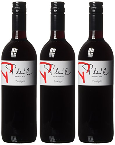 Weingut Pleil Rot Zweigelt 2015 Trocken (3 x 0.75 l) von Pleil