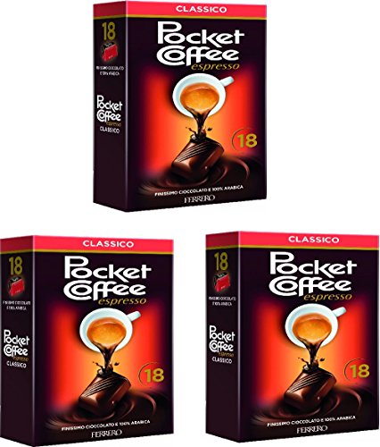 Ferrero: classic Pocket Coffee 18 Stück, 225 g (3 Stück) von Pocket Coffee