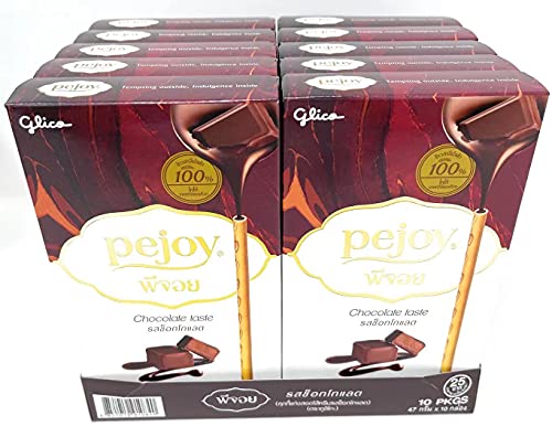 Pejoy Biscuit Stick, Schokoladengeschmack, 47 ml, 10 Stück (Pejoy Choco) von Pocky