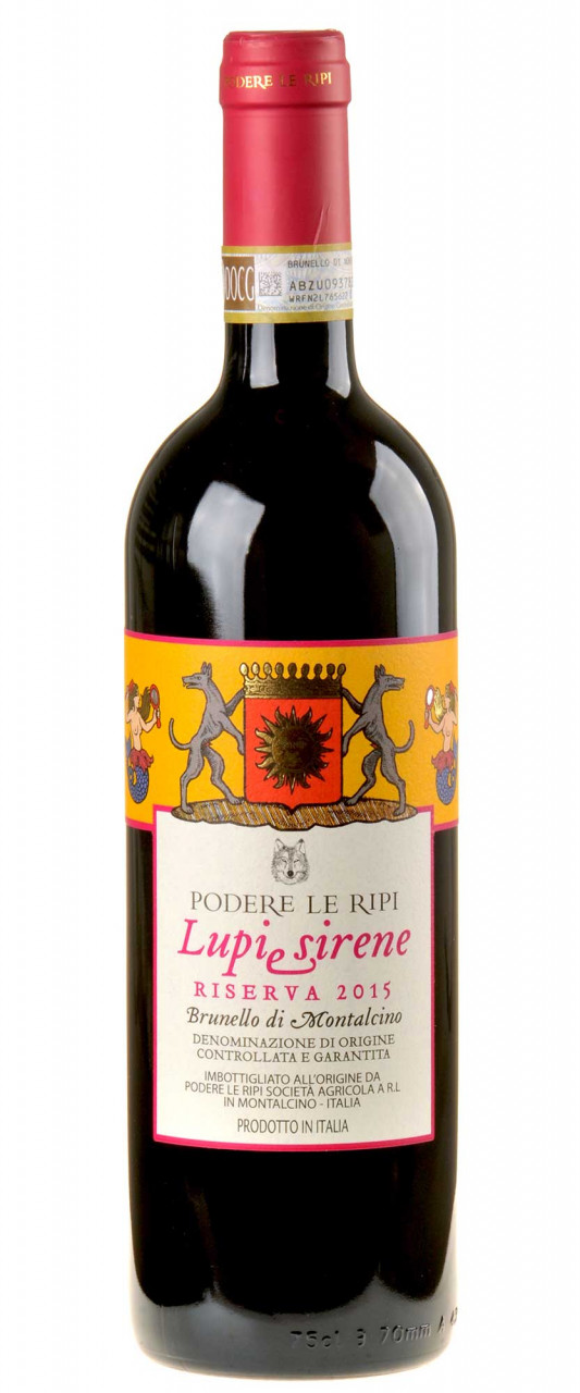 Podere Le Ripi Lupi e Sirene Brunello di Montalcino Riserva 2019 von Podere Le Ripi