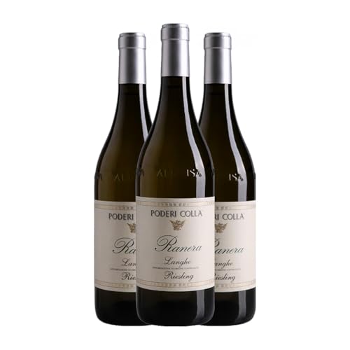 Poderi Colla Colla Ranera Riesling Langhe 75 cl Weißwein (Karton mit 3 Flaschen von 75 cl) von Poderi Colla