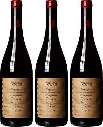 Sangiovese Di Romagna Superior Doc Nespoli Prugneto Trocken (3 x 0.75 l) von Poderi dal Nespoli