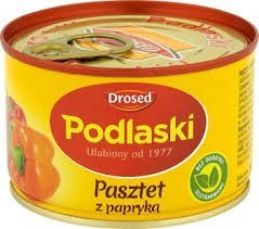 Drosed Geflügelpastete mit Paprika /// Podlaski Pasztet z papryka 155g von Podlaski