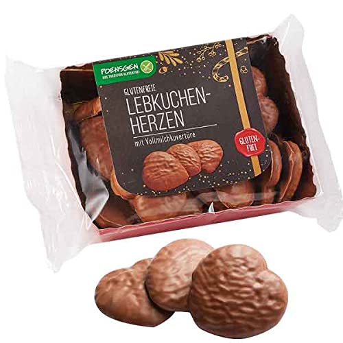 Poensgen Lebkuchenherzen Vollmilch 175g von Poensgen