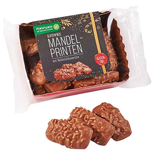 Poensgen Mandel-Printen mit Vollmilchkuvertüre glutenfrei 175g von Poensgen