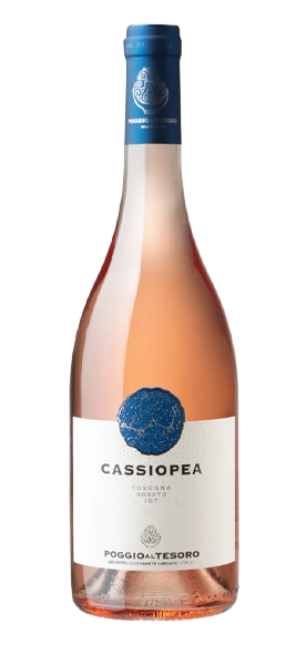 Bolgheri Rosato Toscana IGT "Cassiopea" 2023 von Poggio al Tesoro