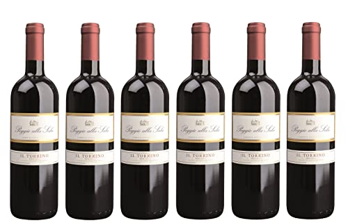 6x 0,75l - 2016er - Poggio alla Sala - Il Torrino - Rosso - Toscana I.G.T. - Italien - Rotwein trocken von Poggio alla Sala