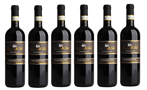 6x 0,75l - 2023er - Poggio alla Sala - Chianti Colli Senesi D.O.C.G. - Toscana - Italien - Rotwein trocken von Poggio alla Sala