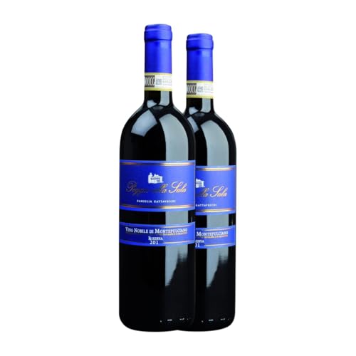 Poggio alla Sala Prugnolo Gentile Vino Nobile di Montepulciano Reserve 75 cl Rotwein (Karton mit 2 Flaschen von 75 cl) von Poggio alla Sala