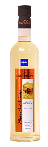 Allgäu-Brennerei Allgäuer Heu-Schnaps 30% Vol. (1x0,5l) (Spirituose) von Poiget