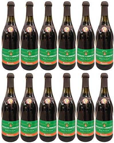 Roter Perlwein Regiano Lambrusco, Italien (12x0,75L) von Poiget