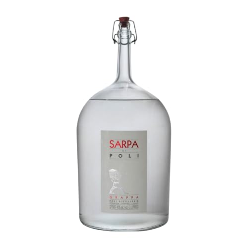 Grappa Poli Sarpa Spezielle Flasche 3 L von Poli Distillerie