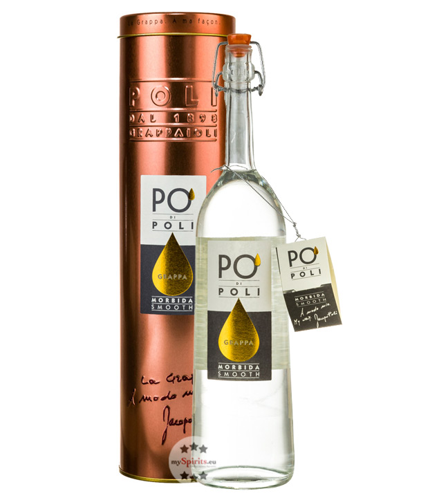 Po’Di Poli Grappa Morbida (40 % vol., 0,7 Liter) von Poli Distillerie