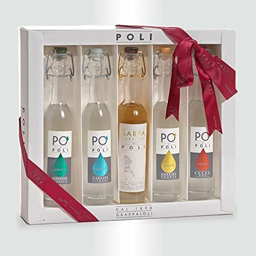 5 BABY-POLY 10 CL BABY-GRAPPAS IN GESCHENKVERPACKUNG von Poli