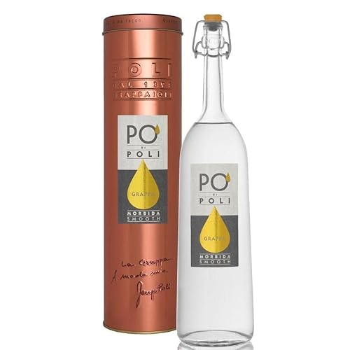 GRAPPA PO DI POLI MOSCATO SOFT 70 CL IN EINER KISTE von Poli